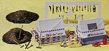 Preiser Telephone Construction Site Model Railroad Building Accessory HO Scale #17179