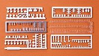 Preiser Tableware/Food for Tables Model Railroad Building Accessory HO Scale #17220