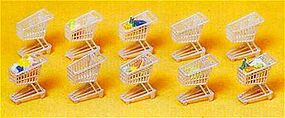 Preiser Grocery Carts Model Railroad Building Accessory HO Scale #17224 Preiser Grocery Carts Model Railroad Building Accessory HO Scale #17224