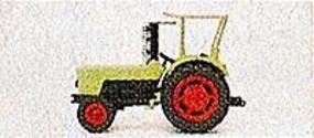 Farm Machinery Deutz Tractor with Mower Assembled HO Scale Model Railroad Vehicle #17913