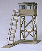 Preiser Military Guard Tower Model Railroad Building Accessory HO Scale #18338