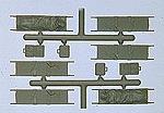 Preiser Military Assorted Medical Stretchers Model Railroad Building Accessory HO Scale #18352