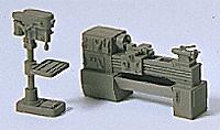 Preiser Drill Press and Lathe Model Railroad Building Accessory HO Scale #18355