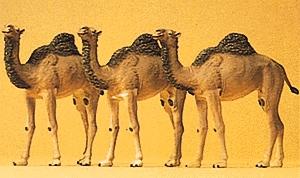 Preiser Camels Dromedary (3) Model Railroad Figures HO Scale #20397