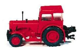 Farm Machinery Tractor Hanomag R55 Closed Cab HO Scale Model Railroad Vehicle #21000