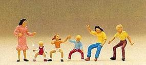 Preiser Merry-Go-Round Riders Model Railroad Figures HO Scale #24652 Preiser Merry-Go-Round Riders Model Railroad Figures HO Scale #24652