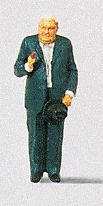 Preiser Politician Ludwig Erhard Model Railroad Figure HO Scale #28028