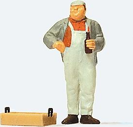 Preiser The Last Bottle Model Railroad Figure HO Scale #28138