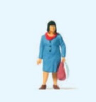 Going Shopping HO Scale Model Railroad Figure #28201