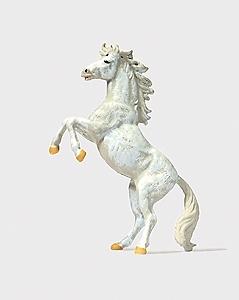 Preiser Rearing White Horse Model Railroad Figure HO Scale #29514