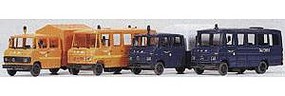 Preiser Mercedes 508 Technical Rescue Service Set HO Scale Model Railroad Vehicle #31211 Preiser Mercedes 508 Technical Rescue Service Set HO Scale Model Railroad Vehicle #31211