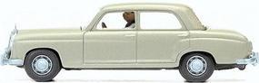 Mercedes Benz 220S w/Driver & Passenger HO Scale Model Railroad Vehicle #33254