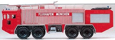 Preiser Faun FLF80/200 Airport Crash Truck HO Scale Model Railroad Vehicle #35008