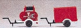 Ziegler 2B/2C with Hose Trailer HO Scale Model Railroad Vehicle #35010