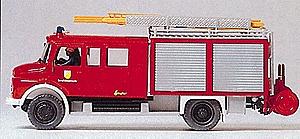 Preiser Mercedes Sedan Cab Pumper HO Scale Model Railroad Vehicle #35013
