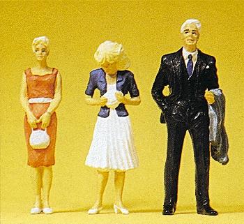 Preiser Passers-By Model Railroad Figures G Scale #45032