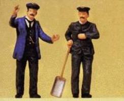 Preiser Engineer & Fireman Model Railroad Figures G Scale #45050 Preiser Engineer & Fireman Model Railroad Figures G Scale #45050