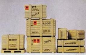 Preiser Crates & Pallet Kit Model Railroad Building Accessory G Scale #45200 Preiser Crates & Pallet Kit Model Railroad Building Accessory G Scale #45200