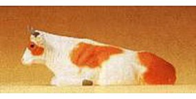 Preiser Cow Lying Down Model Railroad Figure 1/25 Scale #47004 Preiser Cow Lying Down Model Railroad Figure 1/25 Scale #47004