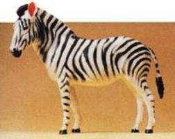 Preiser Zebra Standing Model Railroad Figure 1/25 Scale #47529 Preiser Zebra Standing Model Railroad Figure 1/25 Scale #47529