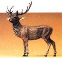Preiser Standing Stag Elk Model Railroad Figure 1/25 Scale #47700 Preiser Standing Stag Elk Model Railroad Figure 1/25 Scale #47700