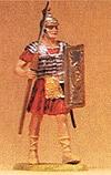 Preiser Roman Legions Marching Soldier with Spear & Shield - 1/25 Scale Model Railroad Figure #50200