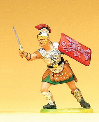 Preiser Roman Soldier with Sword #2 Model Railroad Figure 1/25 Scale #50213