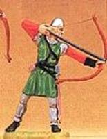 Preiser Norman Archer Shooting Downwards Model Railroad Figure 1/25 Scale #50904 Preiser Norman Archer Shooting Downwards Model Railroad Figure 1/25 Scale #50904