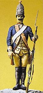 Preiser Prussian Army Grenadier with Musket Model Railroad Figure 1/24 Scale #54121