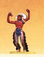 Preiser Indian Chief Performing Ceremonial Dance Model Railroad Figure 1/25 Scale #54605 Preiser Indian Chief Performing Ceremonial Dance Model Railroad Figure 1/25 Scale #54605