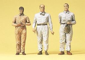 Preiser Early Motor Racing Drivers Model Railroad Figures 1/24 Scale #57108 Preiser Early Motor Racing Drivers Model Railroad Figures 1/24 Scale #57108
