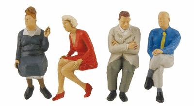 00 gauge seated figures