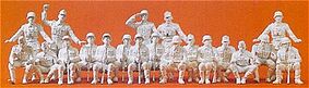 Preiser German Army WWII Soldiers for SdKfz Halftrack Model Railroad Figures 1/72 Scale #72503 Preiser German Army WWII Soldiers for SdKfz Halftrack Model Railroad Figures 1/72 Scale #72503