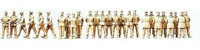Preiser German Army Soldiers on Parade Ground (26) 1/72 Scale Model Figures #72535