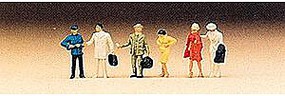 Passengers Departing Model Railroad Figures N Scale #79029