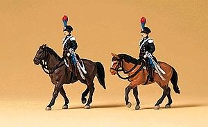 Preiser Guards on Horseback Model Railroad Figures N Scale #79151