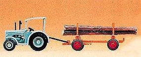Preiser Hanomag with Log Trailer Model Railroad Vehicle N Scale #79504 Preiser Hanomag with Log Trailer Model Railroad Vehicle N Scale #79504