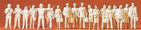 Preiser Workers/Passengers Airline Personel & Travelers Undpainted 1/400 Scale #89400 Preiser Workers/Passengers Airline Personel & Travelers Undpainted 1/400 Scale #89400