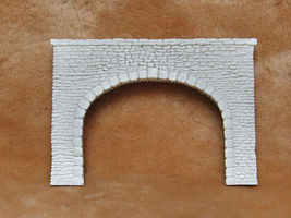 Pre-Size Random-Stone Auto Tunnel Portal Model Railroad Tunnel #505 Pre-Size Random-Stone Auto Tunnel Portal Model Railroad Tunnel #505