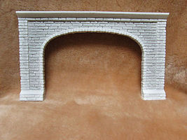 Pre-Size Broken-Face Granite Block Double-Track Tunnel Portal Model Railroad Scenery Accessory #512 Pre-Size Broken-Face Granite Block Double-Track Tunnel Portal Model Railroad Scenery Accessory #512