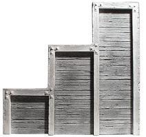 Pre-Size Timber Abutment left G-Scale Pre-Size Timber Abutment left G-Scale