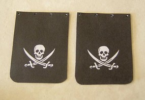 Plastic-Dreams 1/25 Jolly Roger Truck Mud Flap Set Plastic-Dreams 1/25 Jolly Roger Truck Mud Flap Set