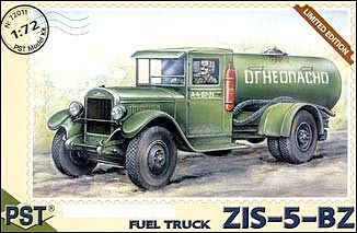 PST ZIS5BZ Soviet Fuel Truck Plastic Model Military Truck Kit 1/72 Scale #72011