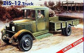PST ZIS12 Low-Board Stake Body WWII Truck Plastic Model Military Truck Kit 1/72 Scale #72072 PST ZIS12 Low-Board Stake Body WWII Truck Plastic Model Military Truck Kit 1/72 Scale #72072
