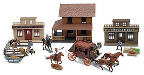 Playsets 1/32 Big Country Western Town Deluxe Playset (Window-Boxed) Playsets 1/32 Big Country Western Town Deluxe Playset (Window-Boxed)