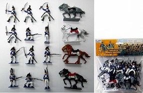 Playsets 1/32 French Infantry Figure Playset (12 w/4 Horses) (Bagged) Playsets 1/32 French Infantry Figure Playset (12 w/4 Horses) (Bagged)