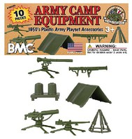 Playsets 54mm Army Camp Equipment Playset (10pcs) (Bagged) (BMC Toys) Playsets 54mm Army Camp Equipment Playset (10pcs) (Bagged) (BMC Toys)