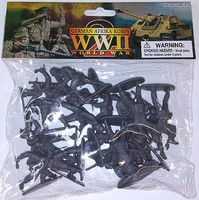 Playsets 1/32 WWII German Afrika Corps Figures (20 Grey) (Bagged) Playsets 1/32 WWII German Afrika Corps Figures (20 Grey) (Bagged)