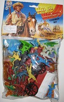 Playsets 1/32 Wild West Cowboys Playset (Bagged)