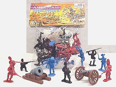Playsets 54mm American Revolution Figure Playset (Bagged) (Americana) Novelty Toy Figures #98563